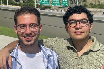 SkinCheck co-founders Julian Abhari and Daniel Marques