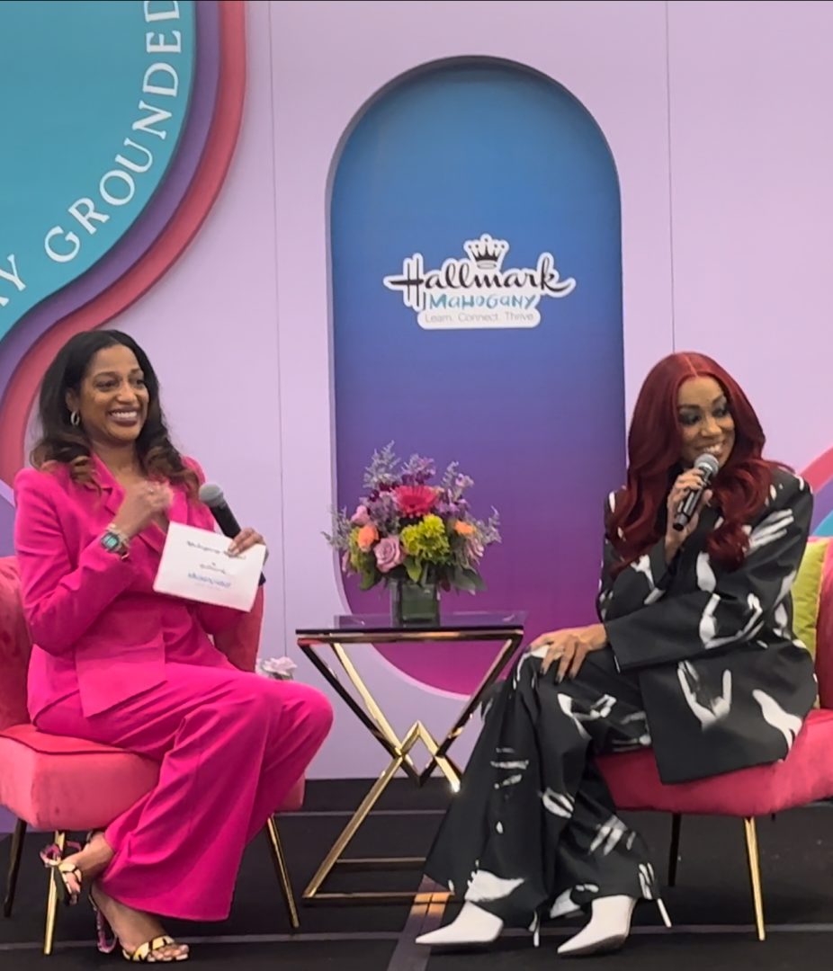 Singer Monica's fireside chat with Hallmark Mahogany's VP Alexis Kerr