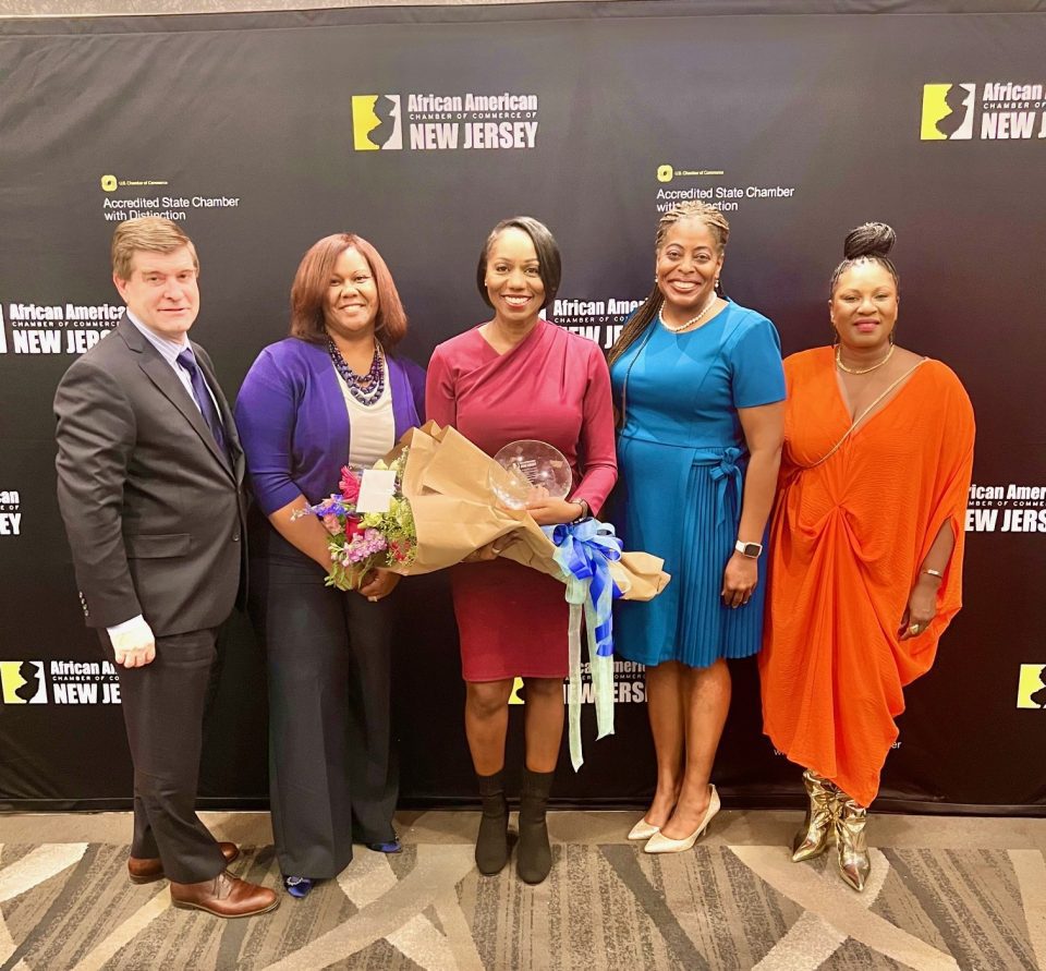 Tequila Smith honored as changemaker by New Jersey's African American Chamber