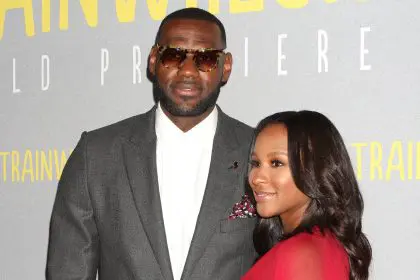 LeBron and Savannah James