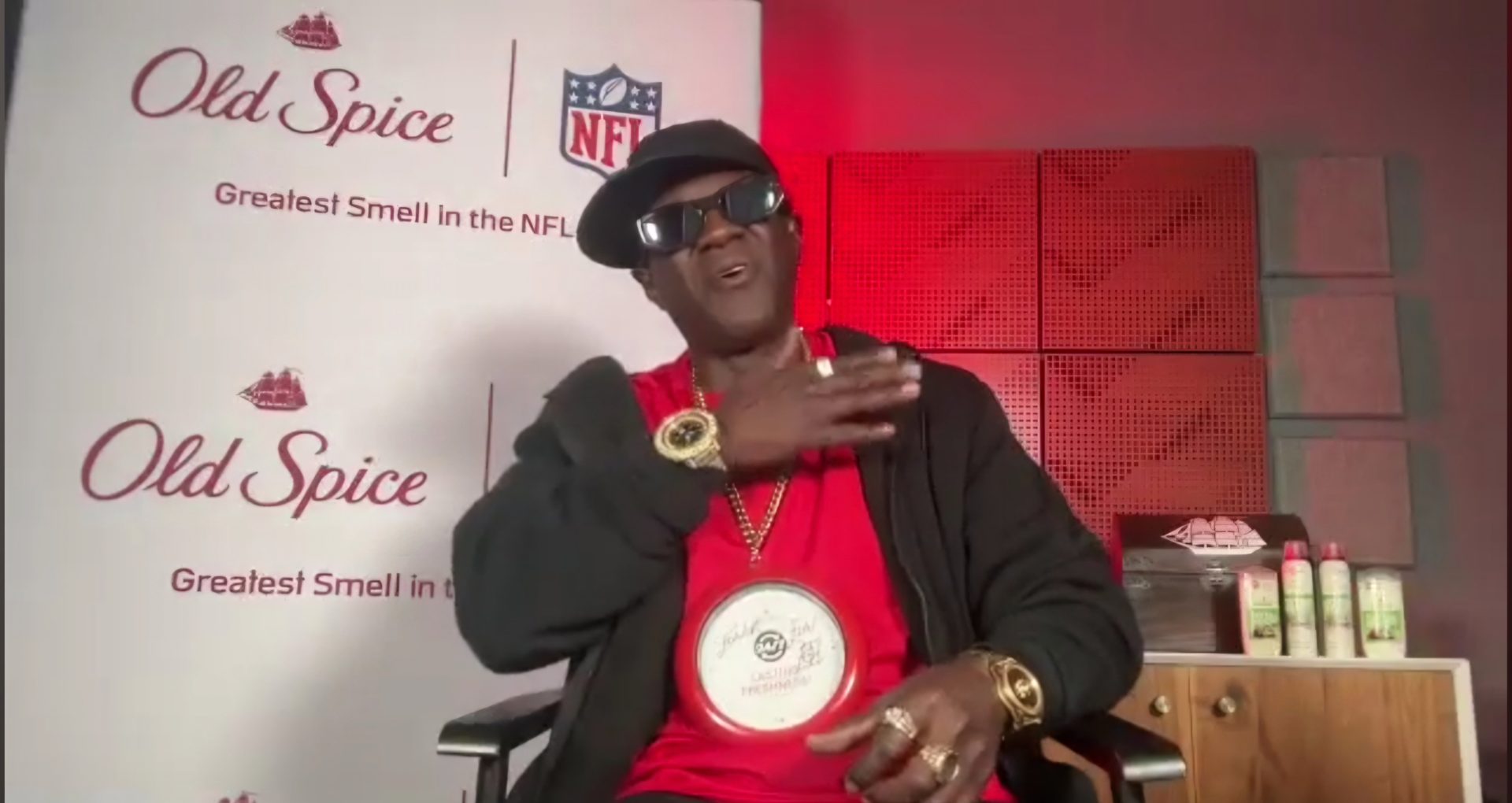 Flavor Flav (Photo by Derrel Jazz Johnson for rolling out)