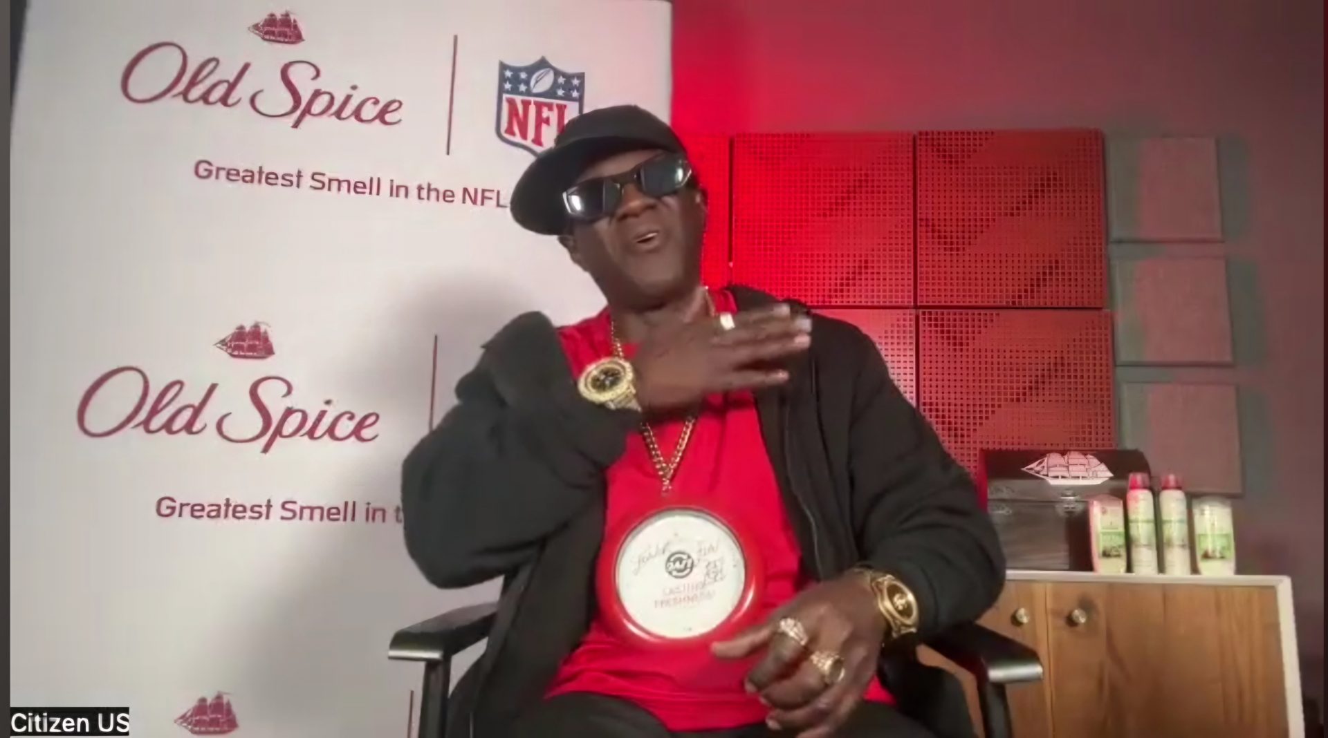 Flavor Flav (Photo by Derrel Jazz Johnson for rolling out)