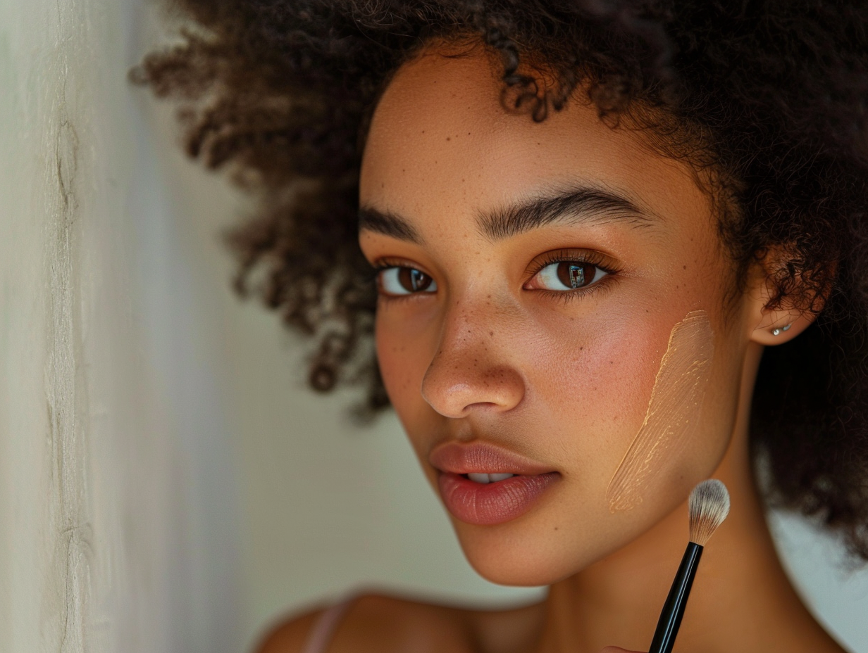 foundations, makeup, face