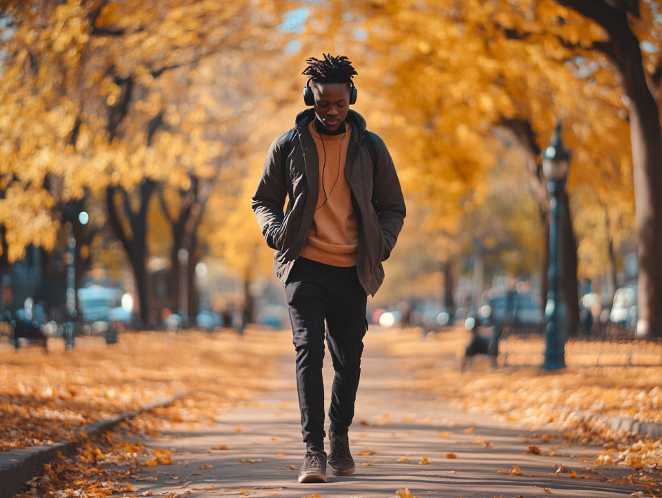 retro walking