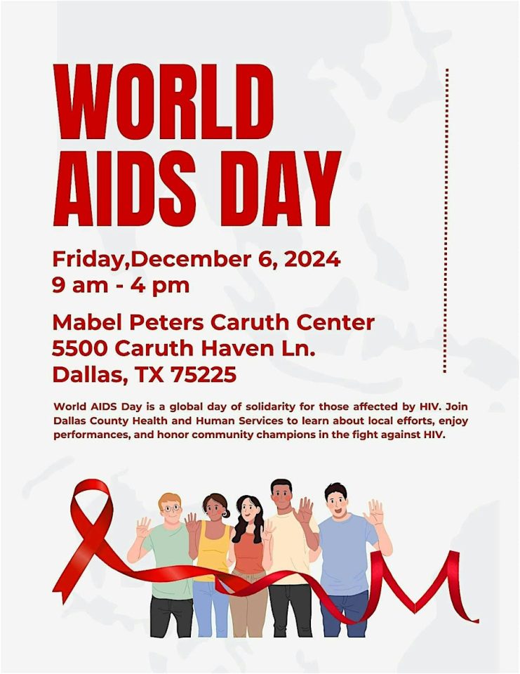 Dallas World AIDS Day 2024 Rolling Out