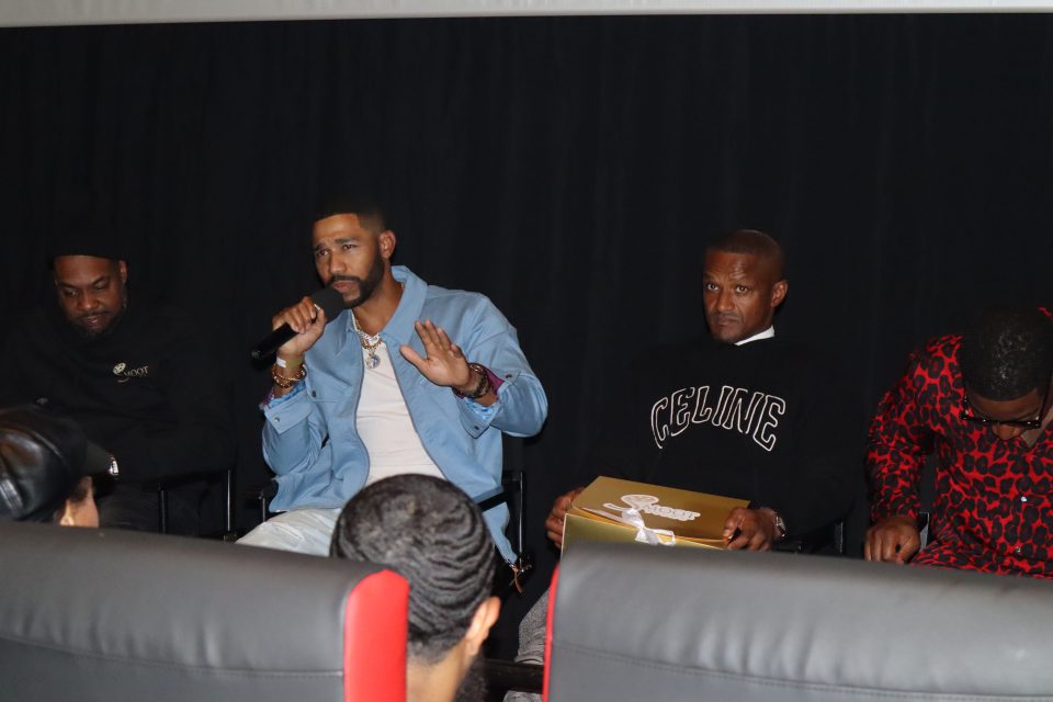 Blue Kimble at he Allure Q&A