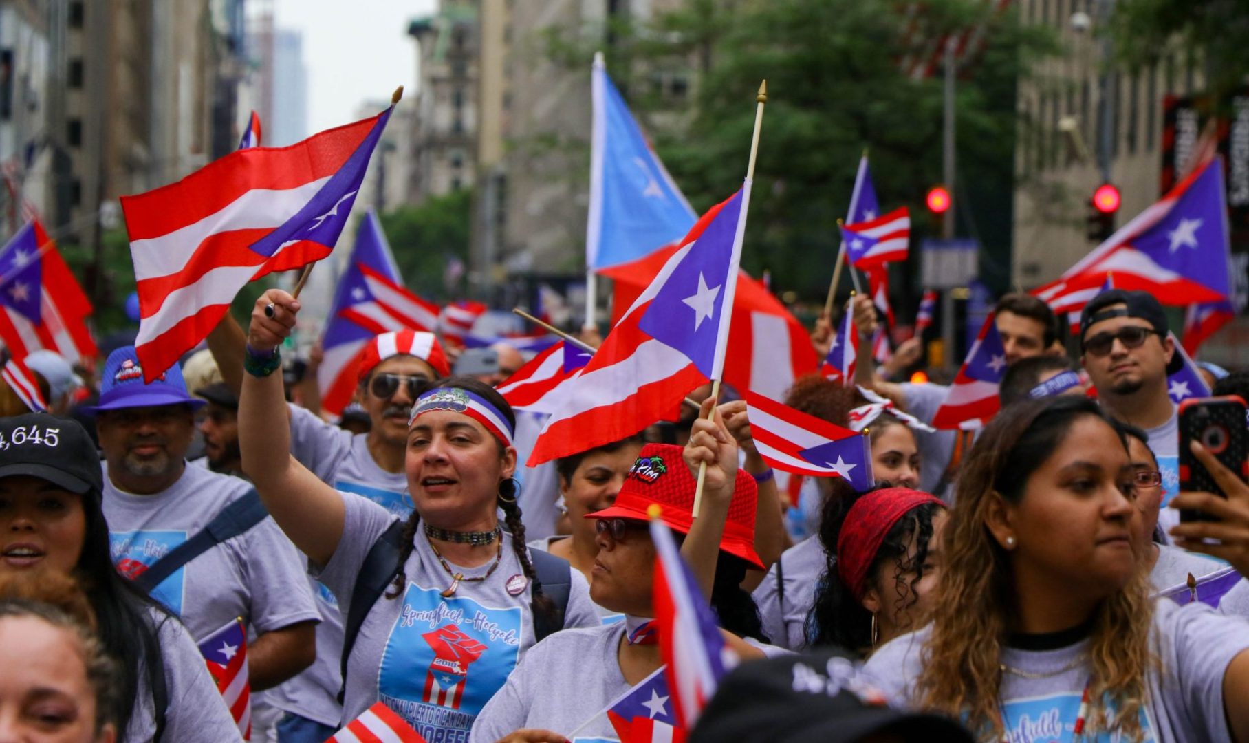 Puerto Ricans call for unity and a rejection of Trump