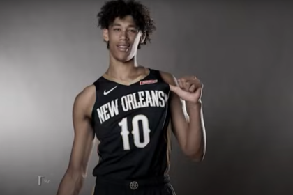 NBA player Jaxson Hayes