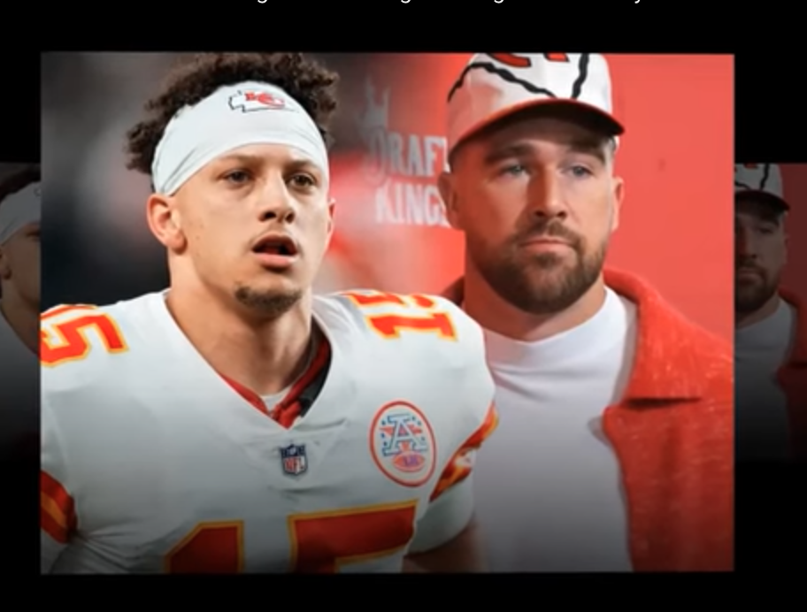 Patrick Mahomes and Travis Kelce (Image source: YouTube/NatFL)