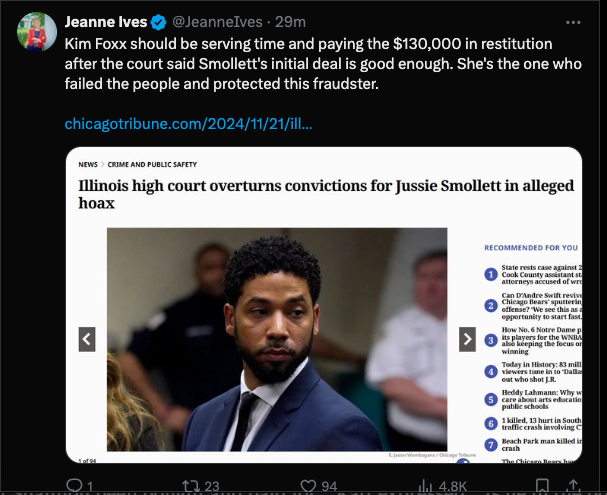 Why Jussie Smollett's conviction was overturned by a high court