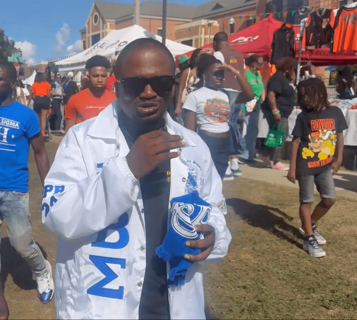 Keon Smith discusses why he pledged Phi Beta Sigma