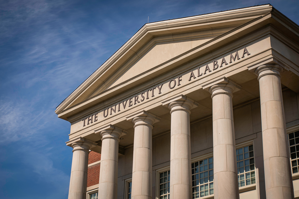 the University of Alabama