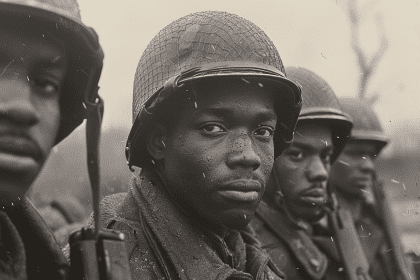 African American soldiers during WWII