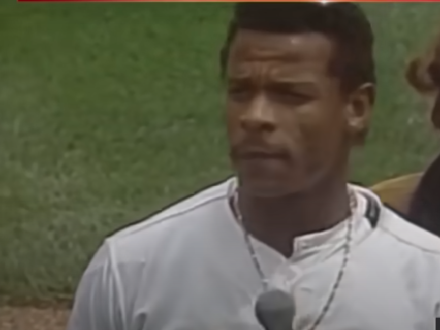 Hall of Fame baseball superstar Rickey Henderson