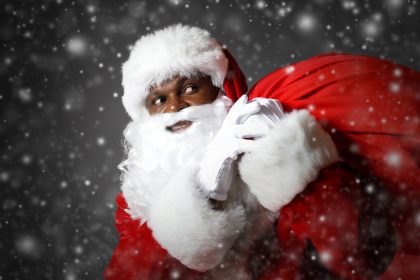 Black santa