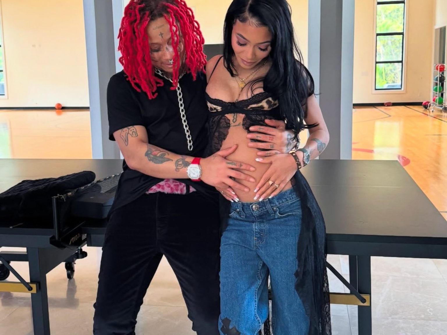 Coi Leray and Trippie Redd expecting 1st baby