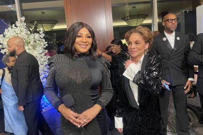 Singer Trina Braxton and actress Jasmine Guy (Photos by Terry Shropshire for rolling out)