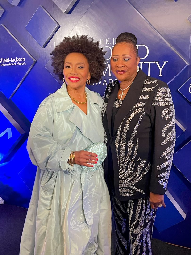 Actress Jenifer Lewis and singer Dottie Peoples 