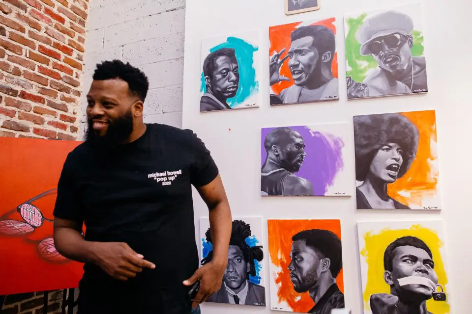 Joshua Love is the cultural visionary behind Black Boy Art Show