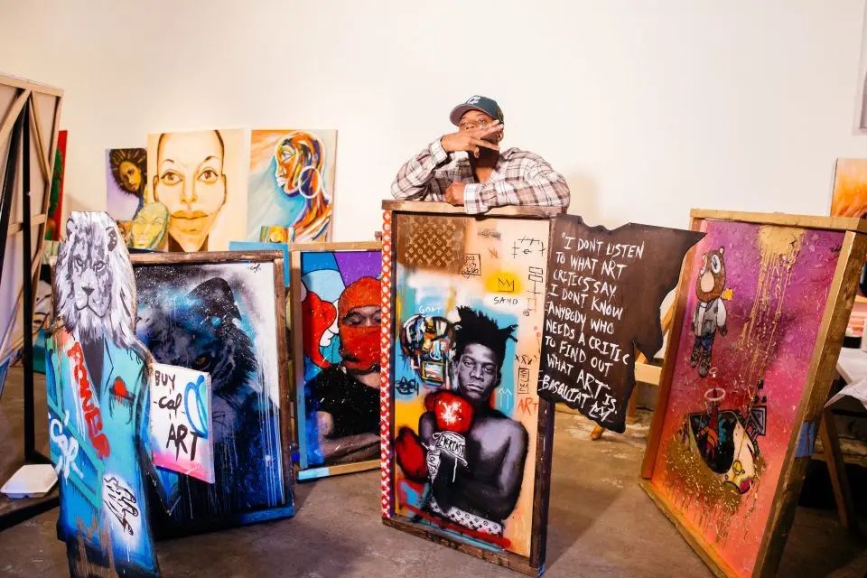 Joshua Love is the cultural visionary behind Black Boy Art Show