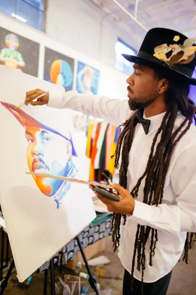 Joshua Love is the cultural visionary behind Black Boy Art Show