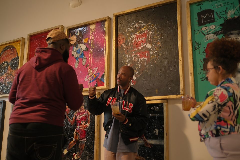 Joshua Love is the cultural visionary behind Black Boy Art Show