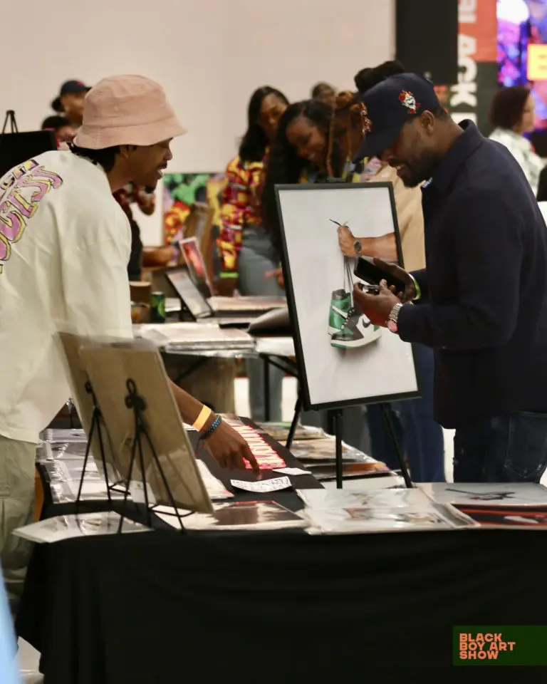 Joshua Love is the cultural visionary behind Black Boy Art Show