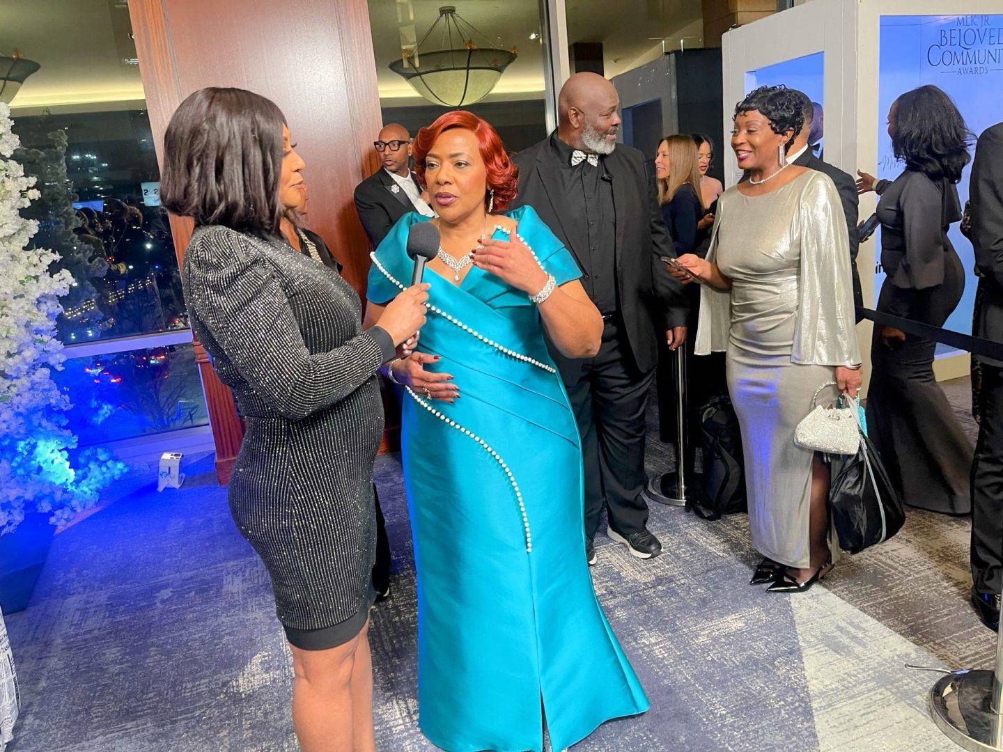 Dr. Bernice King interviewed by singer Trina Braxton