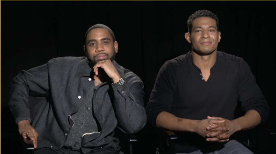 Jharrel Jerome and Anthony Robles