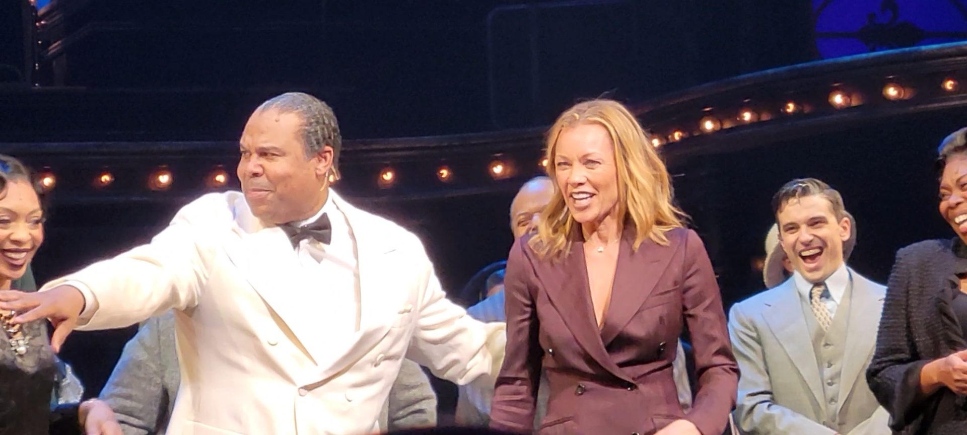 James Monroe Iglehart and Vanessa Williams (Photo by Derrel Jazz Johnson for rolling out)