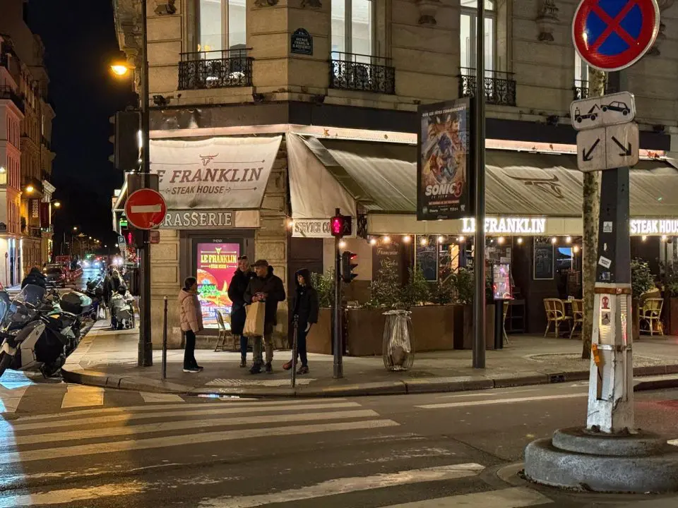 Paris in winter is wonderland along the Champs-Élysées