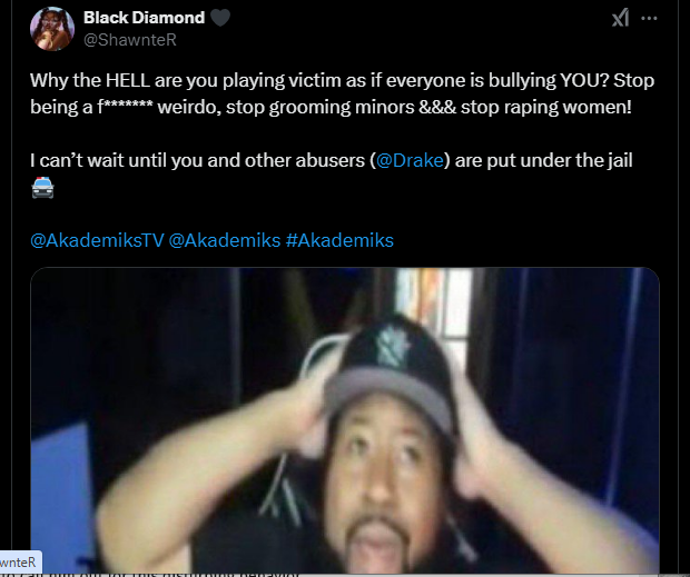 DJ Akademiks berated for alleged sexual comments to teen