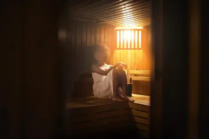 sauna bathing, health benefits, skin care, heat therapy