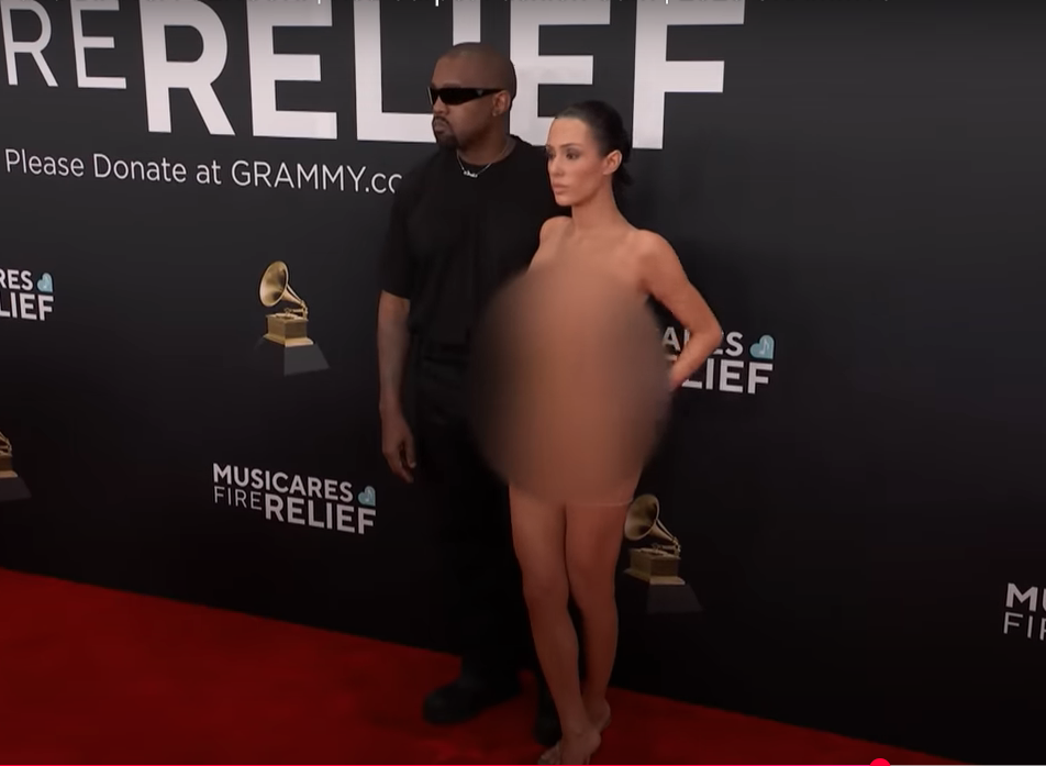 Kanye West and wife Bianca Censori