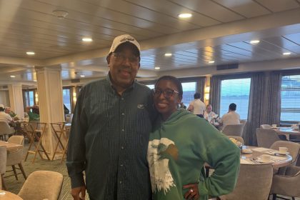 Tara Miller with her father, Tyrone Miller (Photo courtesy of Tara Miller)