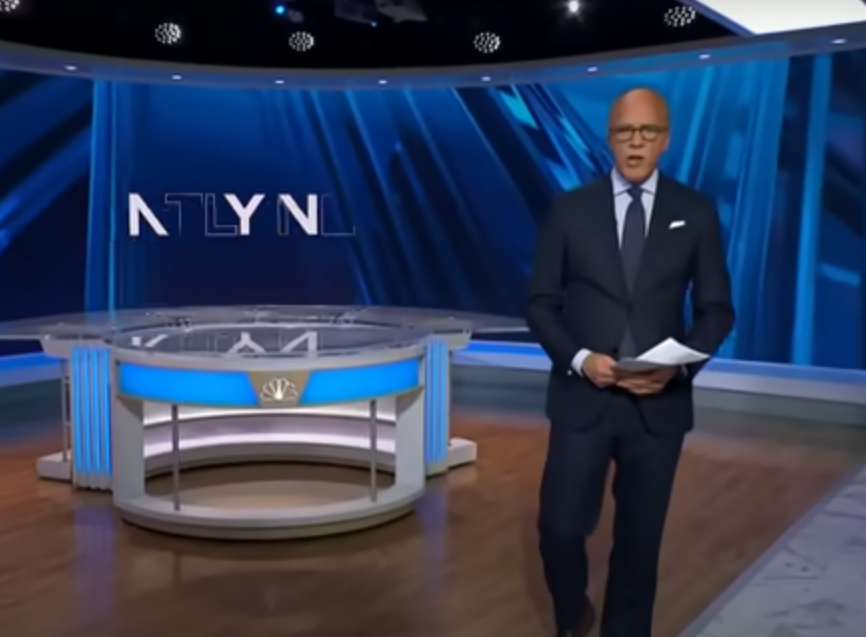 Lester Holt, an anchor for 'NBC Nightly News'