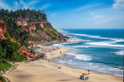 Varkala beach travel coastal sacred cultural