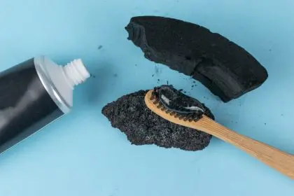 Activated charcoal toothpaste