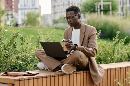 African American gen z worker