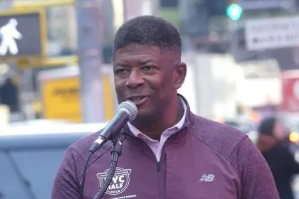 New York Road Runner's Chief Event Production Officer and Race Director Ted Metellus (Photo by Derrel Jazz Johnson for rolling out)