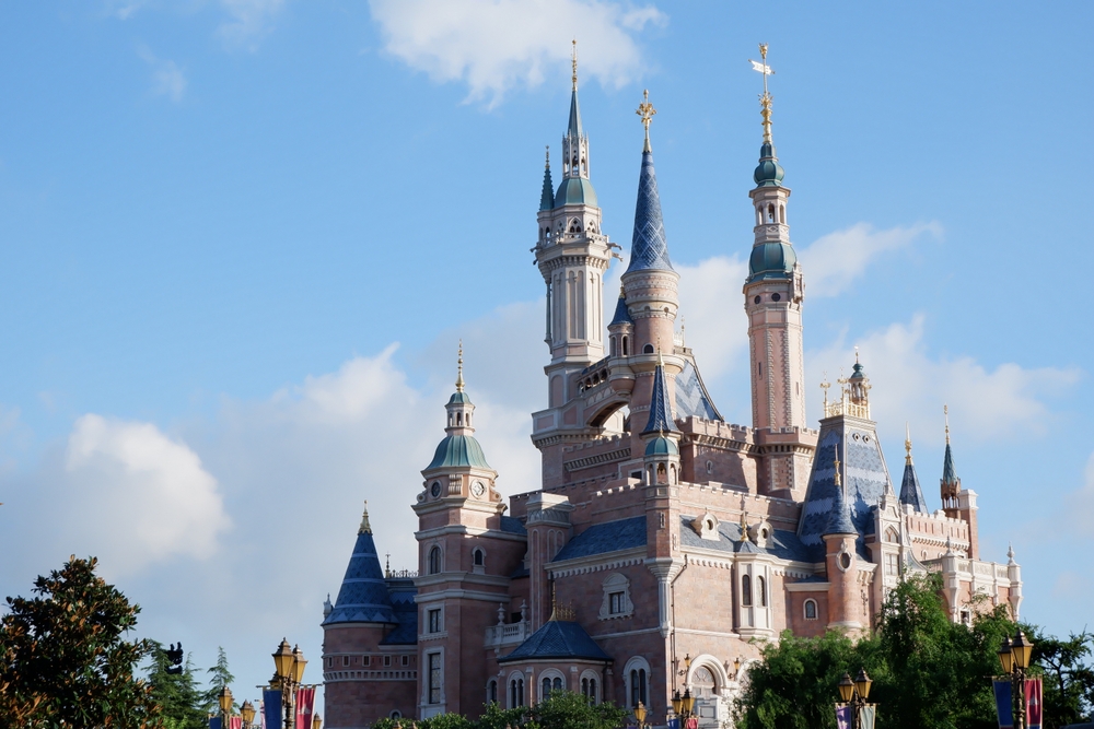 Disney's castle in Shanghai