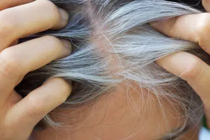 gray hair