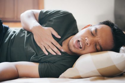 Heartburn attacks at bedtime