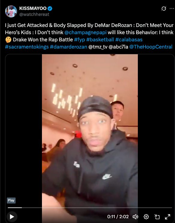 NBA star DeMar DeRozan gets into fight at sushi restaurant