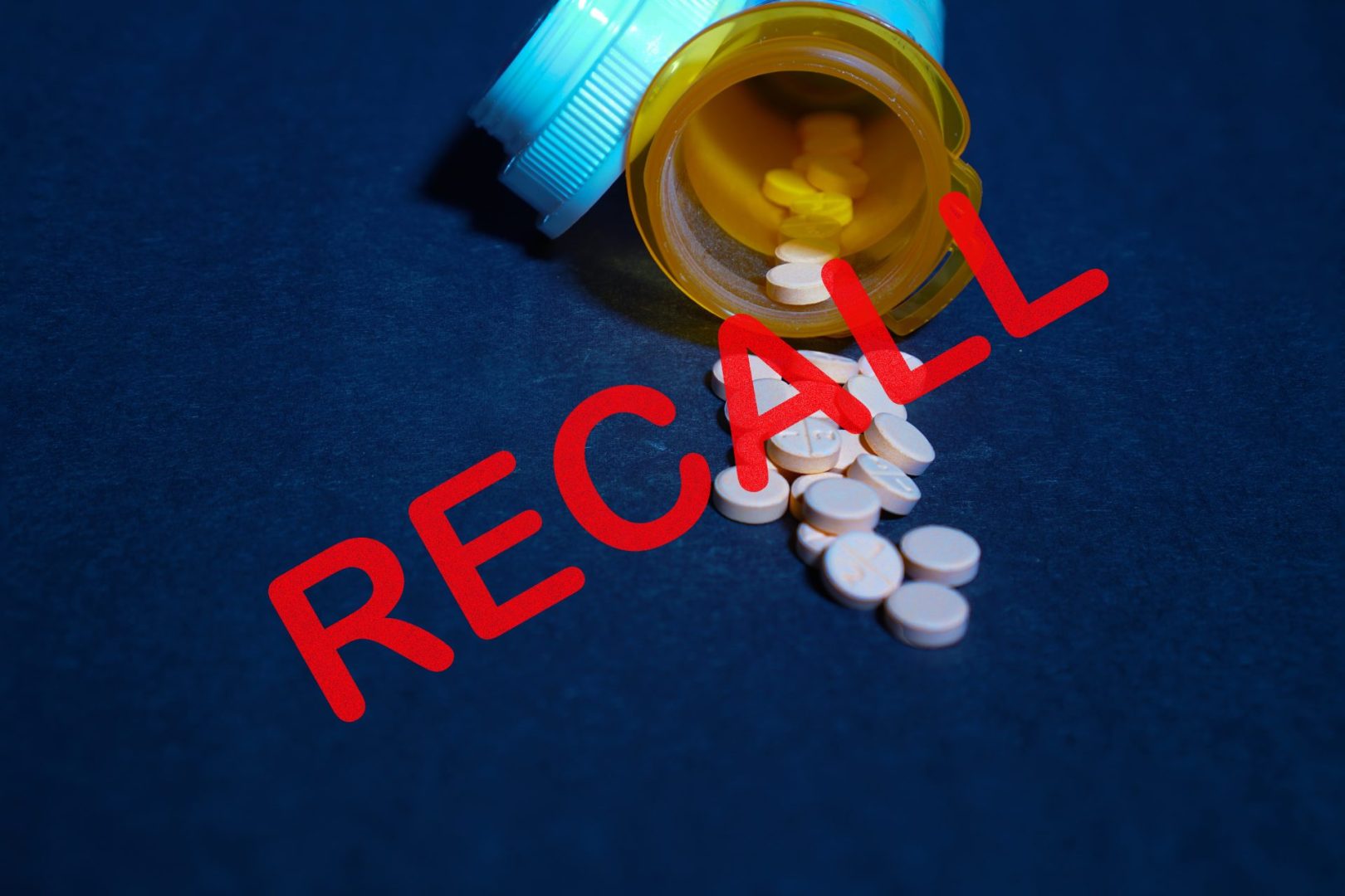 Recall of iron supplements