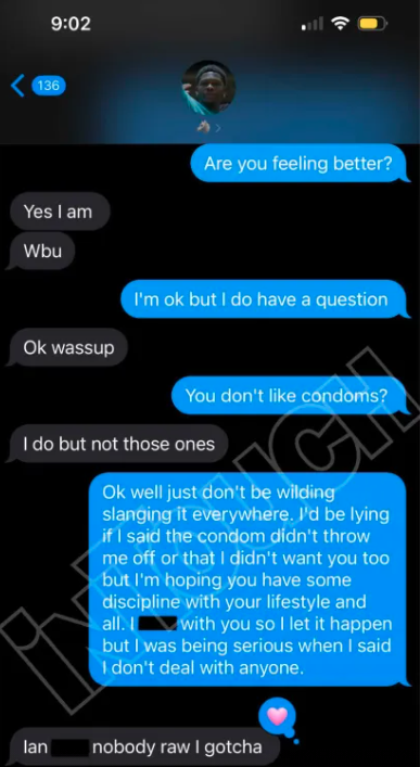 Anthony Edwards lied about using condom with ex-girlfriend