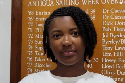 14-year-old sailor Imani John Polanco (Photo by Derrel Jazz Johnson for rolling out)