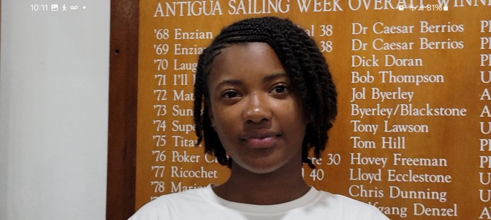 14-year-old sailor Imani John Polanco (Photo by Derrel Jazz Johnson for rolling out)