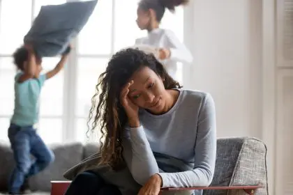 Men walk away from families