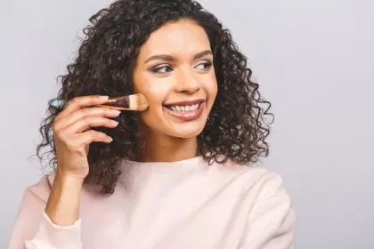 makeup, brush, skin